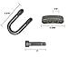 Type-III Silver Adjustable Stainless Steel Shackle for Paracord Bracelets (2nd Gen)