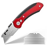 Folding Utility Knife, SK5 Heavy Duty Retractable
