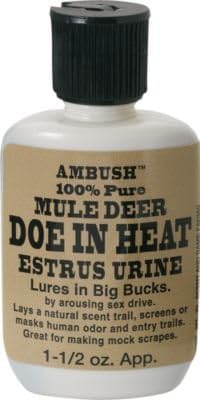 Archery: Moccasin Joe AMBUSH Mule Deer DoeinHeat Lure