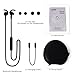 KUUFER Wireless Headphones In-ear, Bluetooth Earbuds Stereo,Noise Cancelling With Mic And Magnetic,Volume Control,Sweatproof,Sport Headset Leisure,Workout For iPhone,MP3,Cell Phone,iPad,