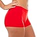 Victoria Women's Seamless Spandex Boyshort Underskirt Pant Short Leggings, Black, SM