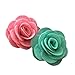 Yazon 12pcs 2 inch Felt Rosette Flower Hair Clip Baby Fabric Rosette Flower Hair Clips Mix 12 Color