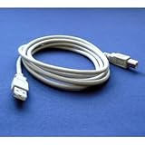 Canon Pixma MP280 Printer Compatible USB 2.0 Cable Cord for PC, Notebook, Macbook - 6 feet White - Bargains Depot®