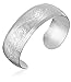 Sterling Silver Embossed Cuff Bracelet