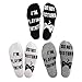 Cozy Crew Socks Men-Do Not Disturb，I'm Playing Cotton Socks Funny Gift Size 6-10(3 Pack)
