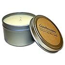 Candlecopia Vanilla Coconut Strongly Scented Sustainable Vegan Natural Soy Travel Tin Candle