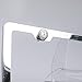 100% Stainless Steel Bentley Laser Engrave Chrome Mirror Polish License Plate Frame Holder with Logo Steel Screw Caps