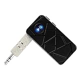 HAOGOODS Portable Wireless Bluetooth 4.1 Receiver A2DP adapter and Hands Free Calling for smartphones...