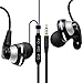 TKKOK Earphones Headphones in-Ear Earbuds with Microphone, Powerful Bass Driven Sound, Ergonomic Design for iPhone, iPad, iPod, Android Smartphone, Tablet, MP3 Player and Many More