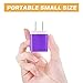 IVELLTARE USB Wall Charger, 4-Pack 2.1A Dual Port USB Cube Charger Plug Power Adapter Charging Block Compatible with iPhone Xs/XR/Xs Plus/X, 8/7/6 Plus, Samsung, LG, Moto, Android Phones More