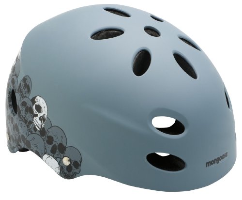 Mongoose graveyard youth street helmet (grey, boys)