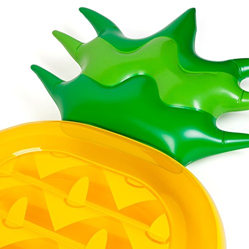 Sunnylife Luxury Adult Inflatable Pool Float Lie Down Beach Toy - Pineapple
