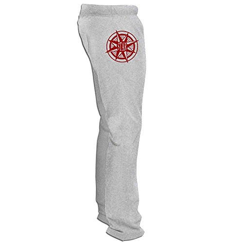 Yesher Geek Men's STAR Logo Training Pants - Ash Size XXL