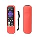 Protective Case for Roku Express HD/Express+,Roku 2 (4210R),Roku LT,Premiere,RC83,Streaming Stick RC41,3800RT,TCL TV R655 Remote Case Light Weight (Anti Slip) Shock Proof Silicone Remote Cover(Red)