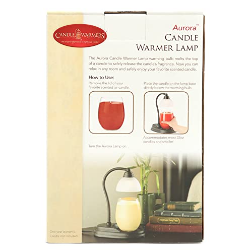 Candle Warmers Aurora Lamp, Black, 101/2 x 5 Inches Pricepulse