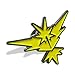 Zapdos Pin Pokemon Go Plus Pins by PokeSwag-Cool Yellow Team Gym Badges-Team Instinct Zapdos-Metal Lapel Button-Enamel Fill Emblem-Pokemon Games Kanto Fans & Collectors-Accessories for Boys & Girls