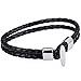 Trendsmax 7.5mm Wide Mens Womens 2 Strands Braided Rope Surf Man Made Leather Lariat Bracelet