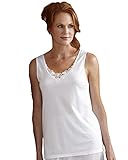 Cuddl Duds Women's Medallion Lace Camisole, White, Large - Misses, Womens