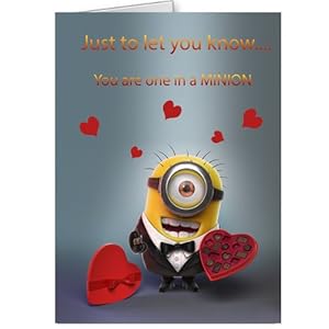 despicable me 2 - you are one in a minion greeting card ...