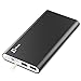 JETech 10,000mAh Portable External Power Bank, Battery Charger, 2-Output, Black