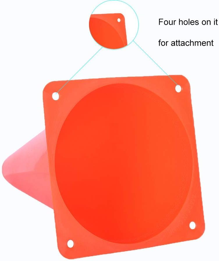Alyoen Pylons, Football Marker Cones for Outdoor Activities and Festive Events, Traffic Cones for Football, Sports and Dog Training