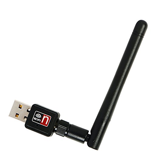rts High Speed 600Mbps USB WiFi 802.11n Adapter with Antenna(Black)