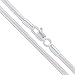 Sterling Silver Snake Chain 2.3mm Solid 925 New Brazilian Necklace 30
