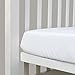 TillYou 2 Pack Fitted Crib Sheet-100% Woven Cotton Flannel(Breathable and Soft), Fit Standard Crib Mattress--White & Grey
