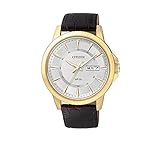 Citizen Men's Brown Leather Strap Watch