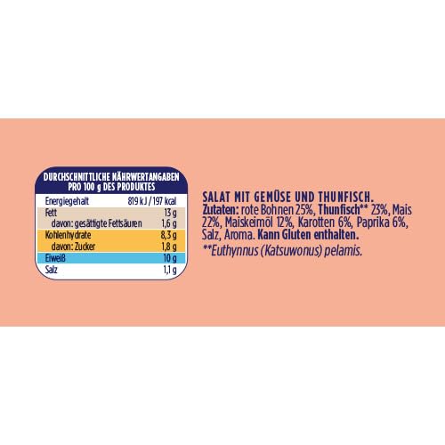 Saupiquet Rio Mare Thunfisch-Salat Mexicana, 2x160g, MSC zertifiziert, Fix und fertig zubereitet, Ideal für unterwegs 2