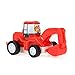 Baby Toy Car Early Education Pocket Construction Engineering Vehicles Trucks Powered Kids Dumper Bulldozers Forklift Tank Truck Asphalt Car And Excavator Children Kids Set of 4pcs