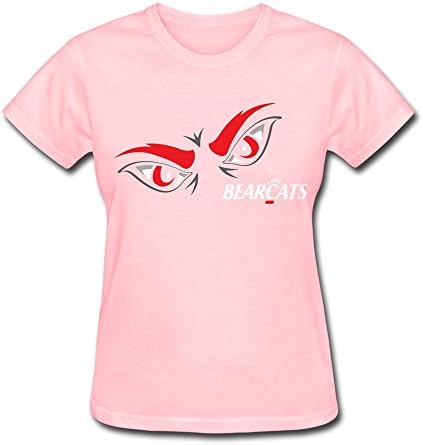 Women's University Of Cincinnati Mascot 100% Cotton T-shirt Size XL Pink