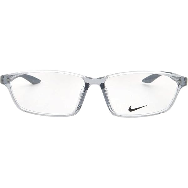 New NIKE 7130AF 034 Crystal Light Grey & Navy Eyeglasses 57/13/140 Nike Frames in Vision Centers | Gray - Walmart.com main image 3