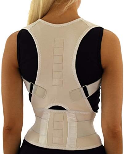 Posture Corrector Adjustable Back Brace Support Corset Men and Women Magnetic Corrector Postural Lumbar Corset Braace Belts S-XXL