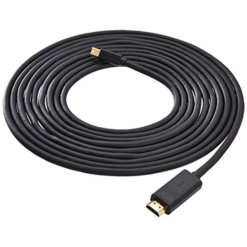 Click Here to See More.. AmazonBasics Mini DisplayPort to HDMI Display Adapter Cable - 15 Feet