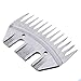 Iglobalbuy Beiyuan Stainless Steel Straight Blade 13-Tooth Blade Sheep Clipper Shears Cutter Sheep Clipper Blades(Straight)