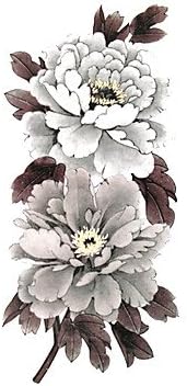 5 Pcs Flower Waterproof Temporary Tattoo(19cm*9cm)