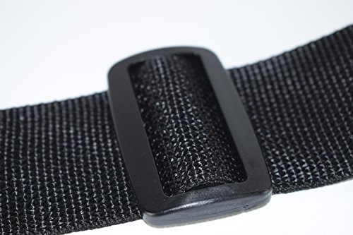Webbing Tri-Glide Slide, 3 Bar Slider, Multi-Size Straps, Webbing Slide, Triglides Slide, Plastic,Slide Buckle, Packs of 10! Three Bar, Slides, by Vaughan Bros (2") - Thumbnail 2