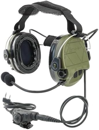 Amazon.com: Earmor M32 Electronic Tactical Earmuffs w/NATO Input