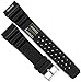 24mm Dive Watch Band Strap Black Rubber with N.D. Limits fits Citizen Aqualand