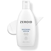 ZEROID | Soothing Lotion | Moisturizer for Sensitive Skin | Skin Barrier Repair | Face & Body Lotion for Soothing & Calming | Lotion for Extremely Dry Skin | Korean Skin Care | 6.76 fl oz (200ml)