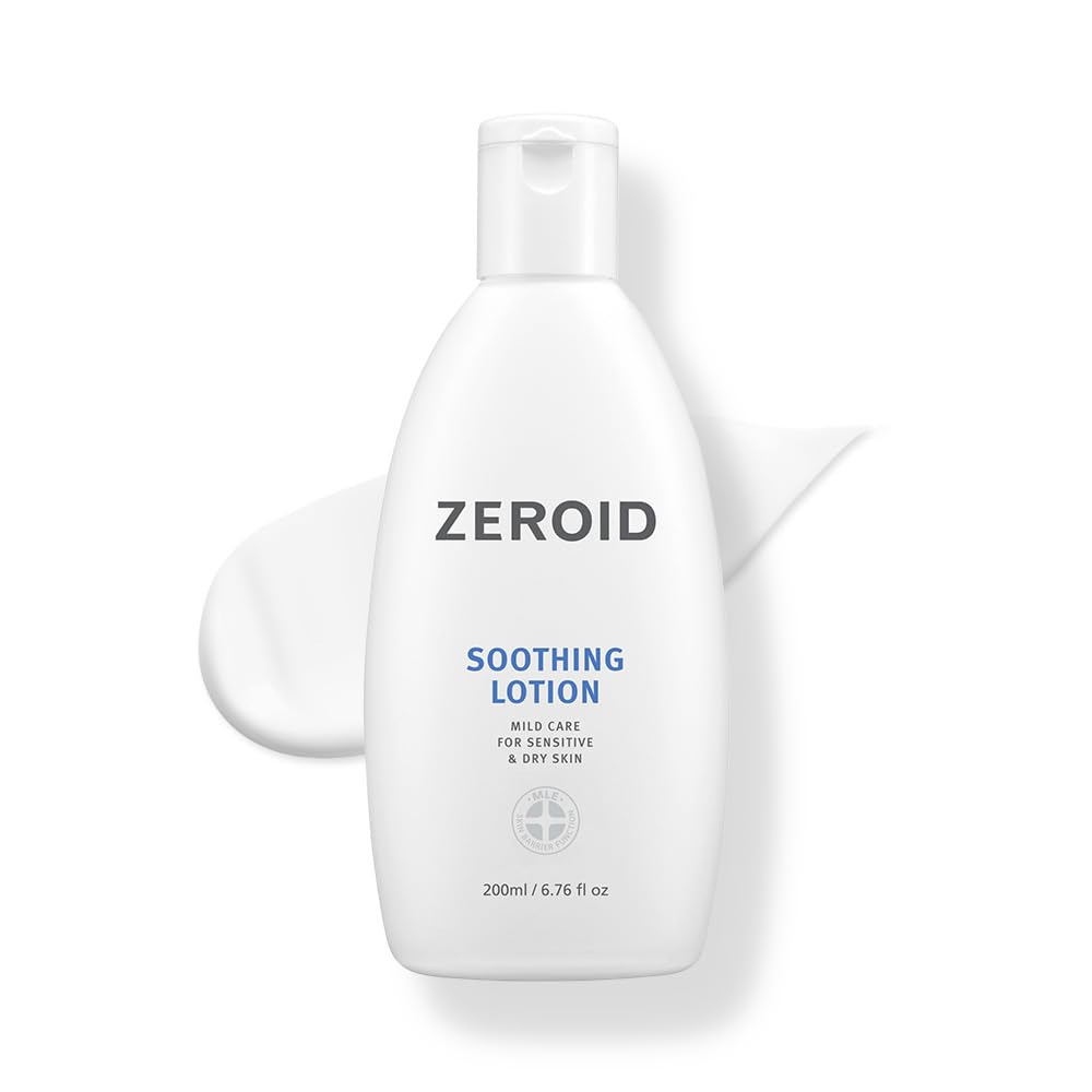 ZEROID Soothing Lotion Korean Dermocosmetic Mild Care for Senstive & Dry Skin (200 mL)
