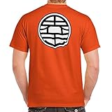 Master Roshi Turtle School Kanji King Kai Dragon Ball Z Tee T-Shirt