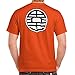 Brisco Brands Goku Vegeta Kai Symbol Master Anime Show T Shirt Tee Orange