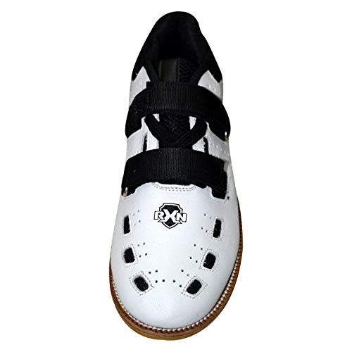 RXN Weightlifting Shoes 12 White-Black