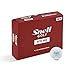 Snell MTB Red My Tour Golf Balls, White (One Dozen)