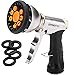 SprayTec Garden Hose Nozzle Sprayer - Heavy Duty Metal Spray Gun w/Pistol Grip Trigger. 9 Adjustable Patterns Best for Hand Watering Plants & Lawn, Car Washing, Patio, Dog & More. Leak Free Guarantee primary
