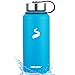 Simple Drink Stainless Steel Insulated Water Bottle - Wide Mouth Leak Proof Vacuum Outdoors Coffee Mug - Ice Cold Up to 24 Hrs/Hot 13 Hrs Double Walled Flask - Laser Marking