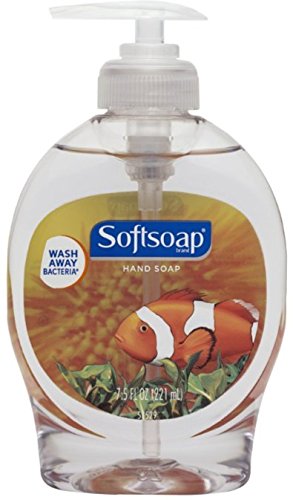 Softsoap Liquid Hand Soap, Aquarium Series 7.50 oz (Pack of 4)