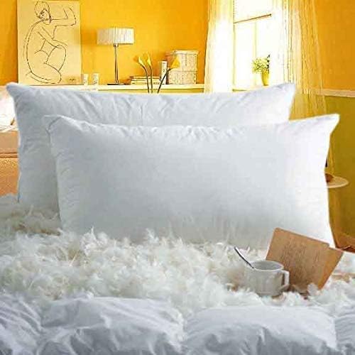 JVIN FAB Feather Pillow, Queen, White